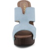 image:imageAllegra K Womens Platform Sandal Block HeelSky Blue