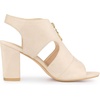 image:imageAllegra K Womens Gladiator Sandals Chunky HeelsBeige