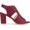 image:imageAllegra K Womens Gladiator Sandals Chunky HeelsBurgundy