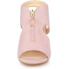 image:imageAllegra K Womens Gladiator Sandals Chunky HeelsLight Pink