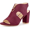 image:imageAllegra K Womens Gladiator Sandals Chunky HeelsBurgundy