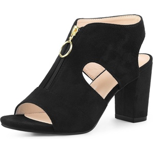 image:imageAllegra K Womens Gladiator Sandals Chunky HeelsBlack