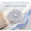 image:imageAllegra K 2 PCS Womens Rose Flower Shoe Clips Detachable Wedding Shoe Embellishment for FlatsWhite