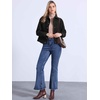 image:imageAllegra K Corduroy Jacket for Women Long Sleeve Button Down OuterwearBlack