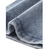 image:imageAllegra K Denim Jacket Womens Classic Stand Collar Long Sleeve Jean JacketsGrey Blue
