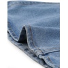 image:imageAllegra K Denim Jacket Womens Classic Stand Collar Long Sleeve Jean JacketsLight Blue
