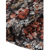 image:imageAllegra K Floral Chiffon Dress for Women Flowy Pleated Tiered Midi DressBlack