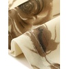 image:imageAllegra K Mesh Floral Dress for Womens Sleeveless Crew Neck Cocktail Party Fishtail Midi DressesLight Brown