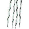 image:imageAllegra K Metallic Sparkly Glitter Flat Shoelaces 1PairGreen