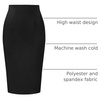 image:imageAllegra K Office Pencil Skirts for Women Dressy High Waist SkirtBlack
