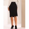 image:imageAllegra K Office Pencil Skirts for Women Dressy High Waist SkirtBlack