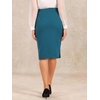 image:imageAllegra K Office Pencil Skirts for Women Dressy High Waist SkirtBlue Green