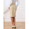 image:imageAllegra K Office Pencil Skirts for Women Dressy High Waist SkirtStone