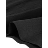 image:imageAllegra K Women Casual Midi Ruffled Sleeve Mock Neck ALine Belted DressBlack