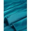 image:imageAllegra K Women Pleated Midi Skirt High Waisted Metallic Party SkirtsPeacock Blue