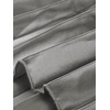 image:imageAllegra K Women Pleated Midi Skirt High Waisted Metallic Party SkirtsSilver Grey