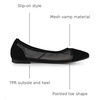image:imageAllegra K Women Pointed Toe Slip On Mesh FlatsBlack