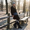 image:imageAllegra K Women Snow Warm Breathable Double Buckle Flat MidCalf BootsBlack