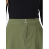 image:imageAllegra K Womens Denim Skirt High Waist Stretch A Line Casual Jean SkirtsArmy Green