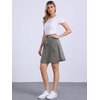 image:imageAllegra K Womens Denim Skirt High Waist Stretch A Line Casual Jean SkirtsLight Grey