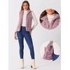 image:imageAllegra K Womens Faux Fur Vest Zip Up Sleeveless Casual Fur JacketPink