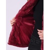 image:imageAllegra K Womens Faux Fur Vest Zip Up Sleeveless Casual Fur JacketRed
