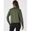 image:imageAllegra K Womens Faux Suede Jacket Button Down Biker Moto Coat OuterwearArmy Green