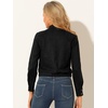 image:imageAllegra K Womens Faux Suede Jacket Button Down Biker Moto Coat OuterwearBlack