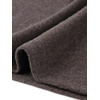 image:imageAllegra K Womens Mock Neck Long Sleeve Ribbed Knit Midi Sweater DressBrown