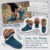image:imageAllegra K Womens Winter Snow AntiSlip Warm Lightweight Flexible Durable NonSlip Outsole BootsBlue