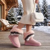 image:imageAllegra K Womens Winter Snow AntiSlip Warm Lightweight Flexible Durable NonSlip Outsole BootsPink