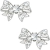 Silver-Rhinestone Bow