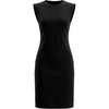 image:imageAllegra K Womens Cap Sleeve Midi Work DressBlack