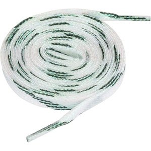 image:imageAllegra K Metallic Sparkly Glitter Flat Shoelaces 1PairGreen