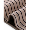 image:imageAllegra K Women Casual Stretchy Striped Long Sleeve Boat Neck Basic TopLight Brown