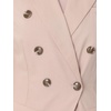 image:imageAllegra K Women Linen Double Breasted Short Sleeve Lapel BlazerLight Pink
