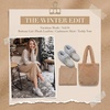 image:imageAllegra K Women Winter Faux Suede Laceup Flat Ankle Snow BootsGrey