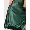 image:imageAllegra K Womens Sequin Jacket Bomber Long Sleeve Sparkly TopsDark Green