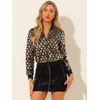 image:imageAllegra K Womens Sequin Jacket Bomber Long Sleeve Sparkly TopsMetallic Gold