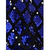 image:imageAllegra K Womens Sequin Jacket Bomber Long Sleeve Sparkly TopsRoyal Blue