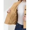 image:imageAllegra K Womens Turn Down Collar Single Breasted Outwear Winter Pea CoatKhaki
