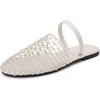 image:imageAllegra K Women Slip on Mesh Braided Hollow Out Flats SandalsBeige