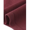 image:imageAllegra K Knit Sweater Dresses for Womens Aline Mini Dress with BeltBurgundy