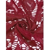 image:imageAllegra K Lace Shrug for Women Bolero Cardigan Half Sleeve Cover Up TopBurgundy