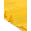 image:imageAllegra K Women Chiffon Pleated Flowy Cloak Sleeve Cape Knee Length DressYellow