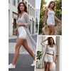 image:imageAllegra K Women Lace Trim Ice Silk Loose Slip Shorts for Under Dress SkirtWhite