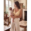 image:imageAllegra K Women Nursing Bra Crossover Maternity Pullover Sleep BraletteBeige