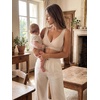 image:imageAllegra K Women Nursing Bra Crossover Maternity Pullover Sleep BraletteWhite