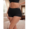 image:imageAllegra K Womens Mesh Strip Tummy Control Butt Lift UnderwearBlack