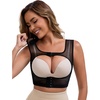 image:imageAllegra K Front Closure Tank Tops for Women Push Up Shapewear Posture Corrector Mesh Sleeveless Back ShaperBlack